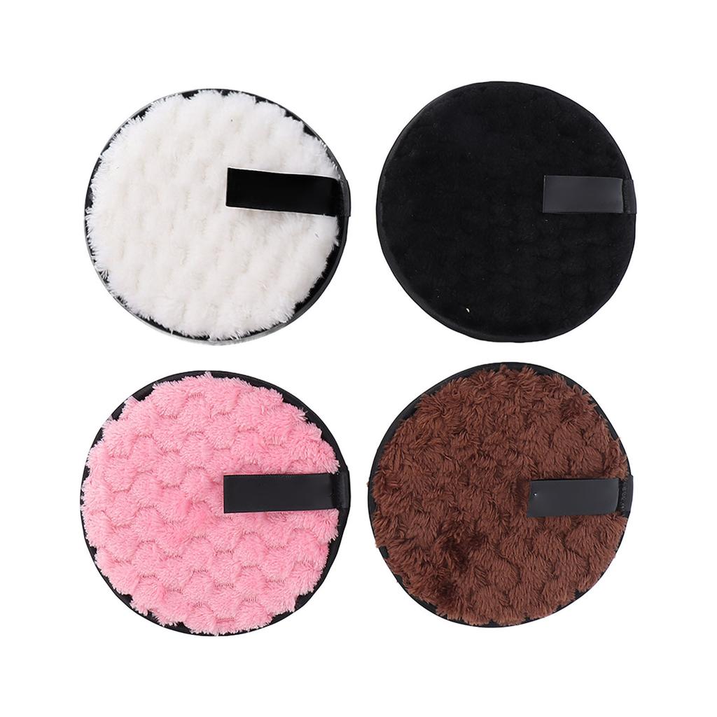 4 шт. многоразовые диски для снятия макияжа сверхтонкие очищающие спонжи для лица инструмент для снятия макияжа