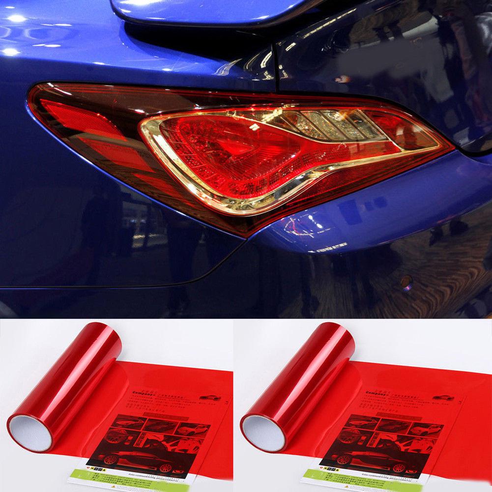 Автомобили автозапчасти обернуть задний фонарь наклейка лист Стайлинг наклейка пленка фара 60 см x 30 см легкий автомобиль