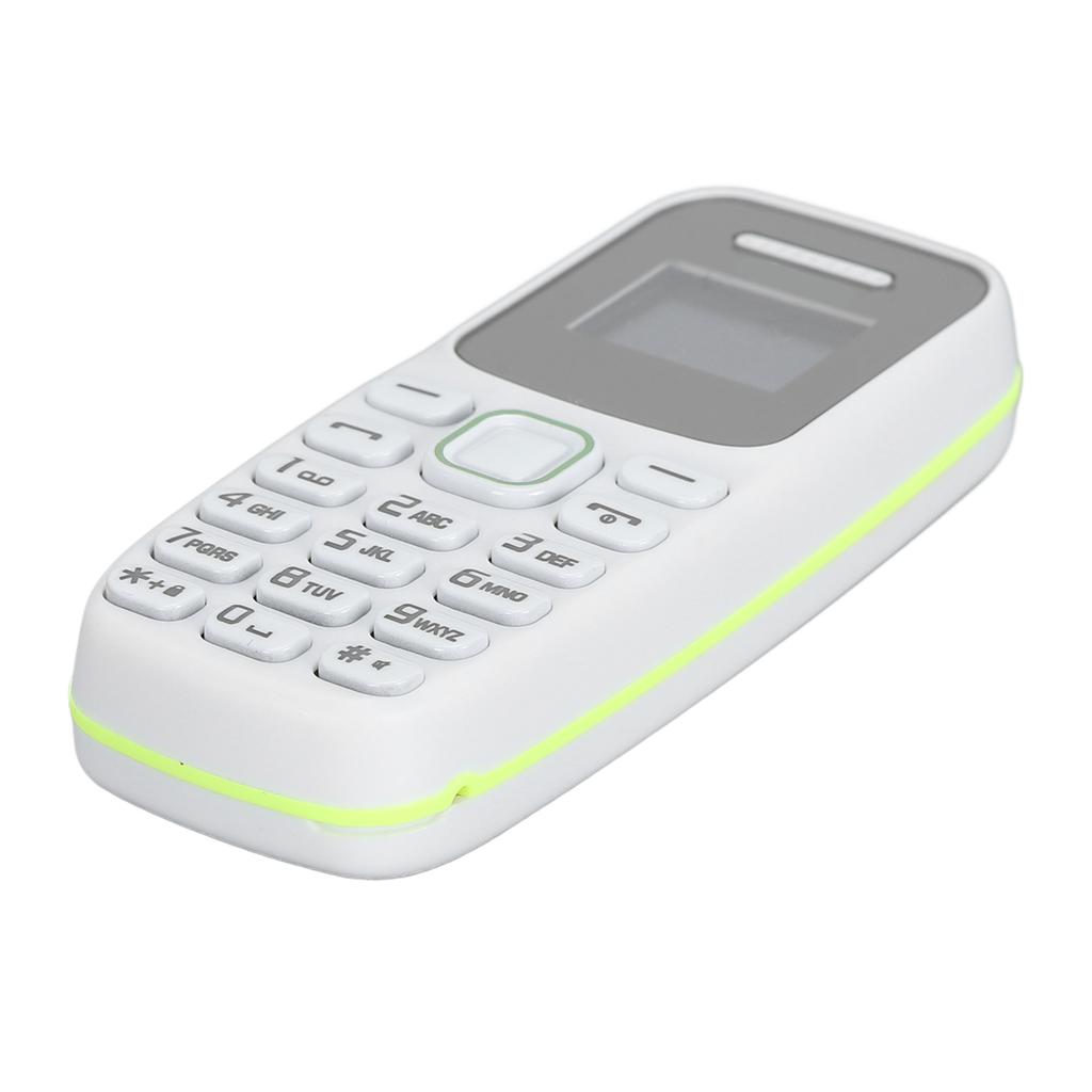 2G Phone Unlocked for Elderly 0.66 Inch Dual SIM GSM Mini Phone Music Player Bluetooth Earphone Big