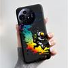 Чехол для телефона TCL 50 Pro NxtPaper 5G, Роскошный модный, с бабочкой и цветком, Черный, Мягкий ТПУ, Силиконовый, Ударопрочный, Корпус
