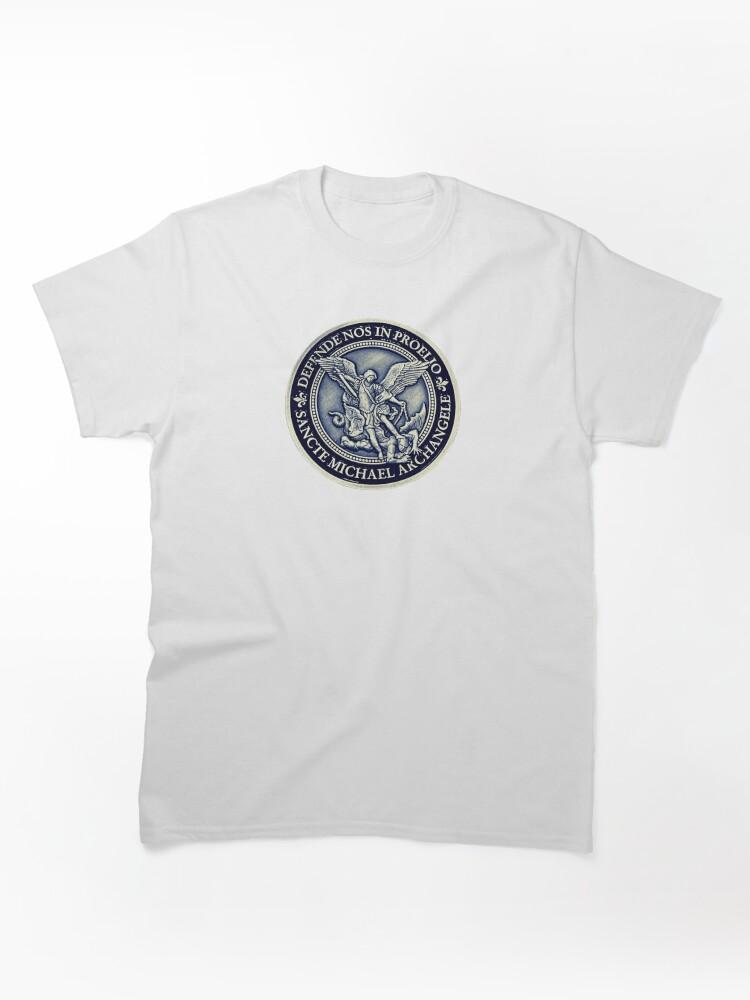 Saint Michael Archangel Medal, St Michael Archangel Classic Unisex T-shirt