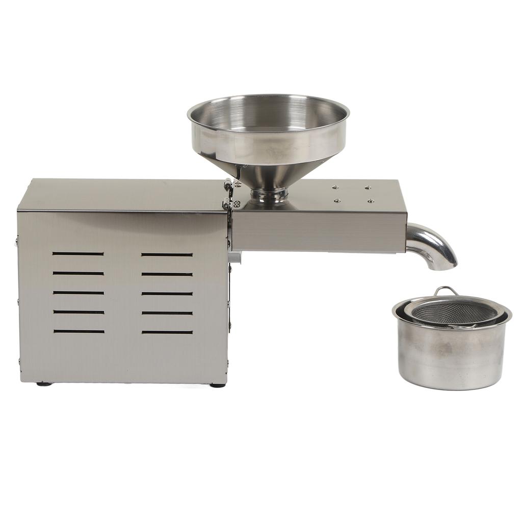 Маслопресс 500 до 1500 Вт автоматический нагрев высокая производительность маслопресс из нержавеющей стали