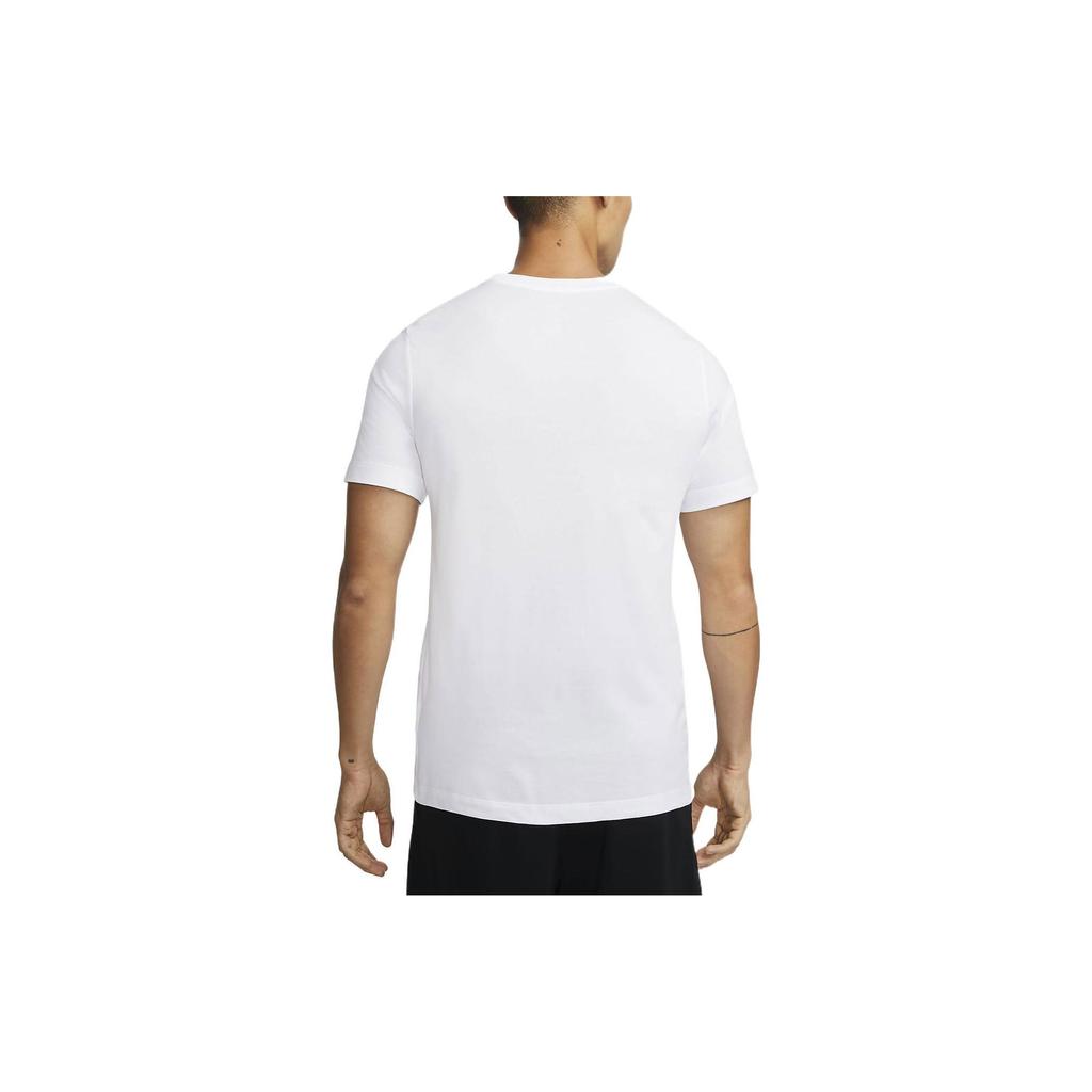 Nike Мужская футболка с круглым вырезом LeBron James Lion белого цвета DM2468-100