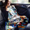 1pc"Mickey's Sketchpad Adventure: A Magical Home Decor Blanket Perfect for Couches, Beds, Carses