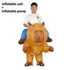 Animal Costume Capybara Inflatable Suit Cosplay Halloween Party Performance