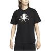 Nike Octopus Print Loose-Fit Crew Neck T-Shirt Men Tops Black DV2677-010