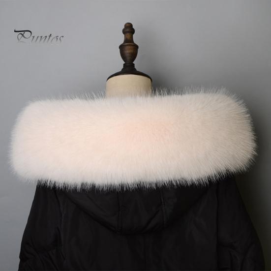 Искусственный меховой воротник с отделкой капюшона, мягкий пушистый плюш, теплый, много цветов, доступны самодельные изделия для пошива одежды, капюшона, воротника для хлопковой одежды, курток, шапок