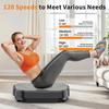Vibration Plate Exercise Machine Body Shaker 10 Modes Muscle Building Massager Weight Loss Home Fitness with Resistance Rope