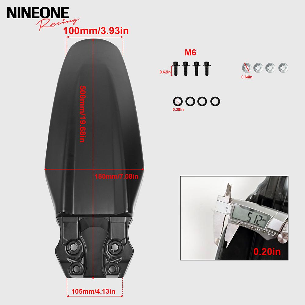Fit For Honda CL 250 300 500 2021-2026 Accessories High Front Wheel Hugger Fender Mudguard Mud Splash Guard Fairing CL500 CL300