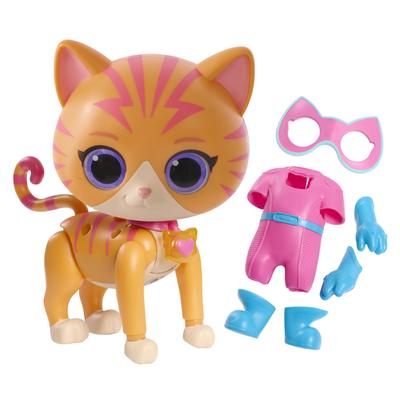 Фигурка трансформера-джинна Just Play Disney Junior Super Kitty Cattastic со светом и звуками для детей от 3 лет и старше