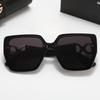 Европейская и американская мода, солнцезащитные очки с квадратной оправой для женщин - Бренд высокого класса, для улицы, защита от УФ-лучей, антибликовые