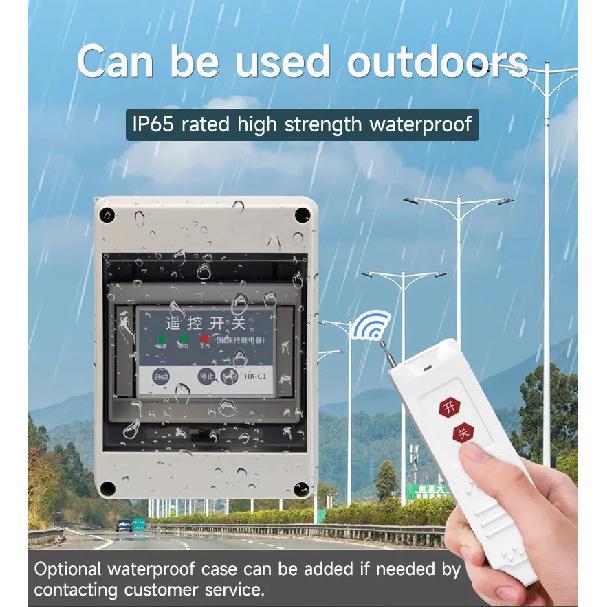High power remote wireless control switch, PUFFINS electric water pump speed control intelligent controller