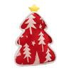 Christmas Tree Plush Throw Pillow Lovely Soft Stuffed Toy Cozy Sofa Cushion Warm Winter Gift