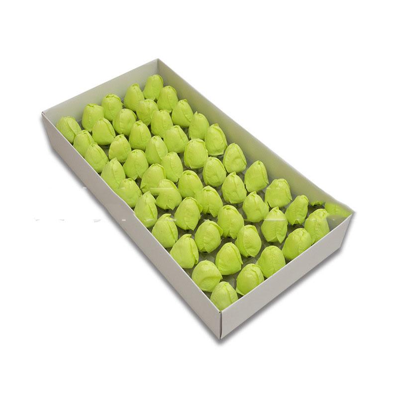 50 шт. подарок на день святого валентина мыло тюльпан искусственные цветы голова поддельные свадебный банкет украшение дома