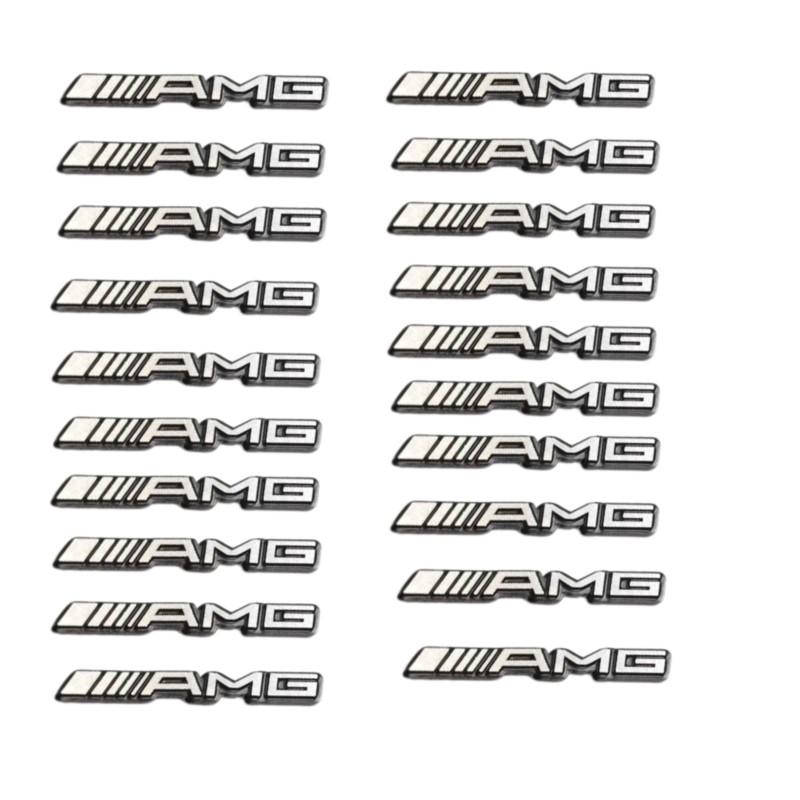 10/20Pcs Metal Car Audio Decoration Sticker Auto Badge Decal For Mercedes Benz AMG W203 W204 W205 W209 W210 W211 W212 W176