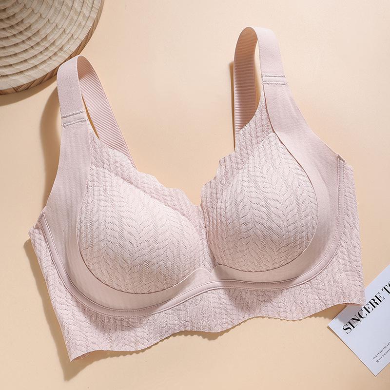 Бесшовный бюстгальтер без косточек большого размера с защитой от провисания для женщин