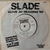 7inch Record SLADE - Alive At Reading '80 CHEAP5 Cheapskate Reco 1980 UK Rock Used