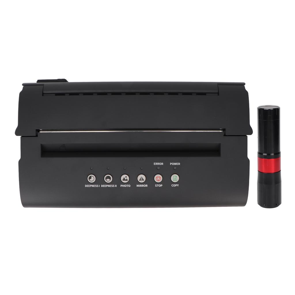 Термомашинка для переноса татуировок, комплект из беспроводной ручки для татуировок с ручкой, бумага для переноса бандажей