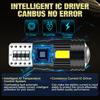 2 шт. светодиодных ламп W5W T10 Canbus CSP 6000K 168 194, линза проектора 5w5, клиновидная карта салона автомобиля, плафоны, габаритные огни, сигнальная лампа для автомобиля