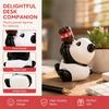 Resin Cute Animal Ornament Drinking Coke Pose Animal Cake Topper Resin Animal Statue  For Kids