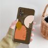 Чехол для телефона Samsung A15 A13 A35 A55 A51 A71 A41 A31 A21S A03S A05 A17 A23 A25 A33 A53 A73 5G A07 4G Прозрачный чехол Арт с одной линией