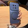 Магнитный чехол из ТПУ с металлическим покрытием для HONOR X9c, противоударный, матовый, мягкая крышка