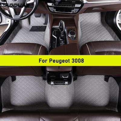 Автомобильные коврики для Peugeot 3008 2009- Автомобильные ковры Аксессуары для ног Coche