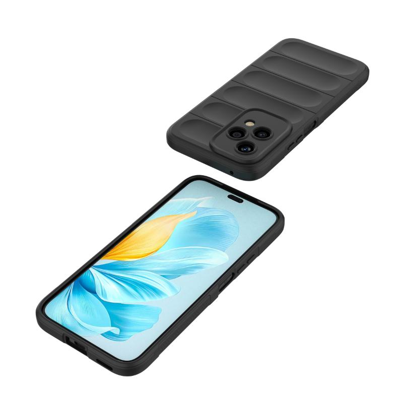 Для Huawei Honor 200 Lite 5G задняя крышка телефона чехол мягкий жидкий силикон противоударный защитный чехол Funda Coque