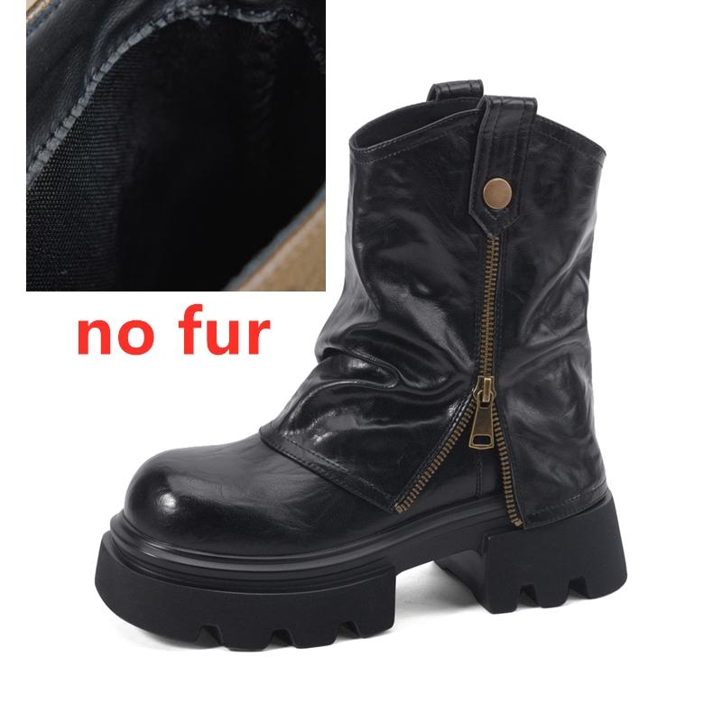 Мода 2025 Женские брюки-ботинки на толстой подошве с квадратным носком Женские ботильоны и полусапожки Большого размера Модные мотоботы женские