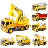 Inertia Toy Car, Literary Toy, New Energy Engineering Vehicle, Oil Tanker, Dirt Truck, Excavator, Crane, Children's Toys
