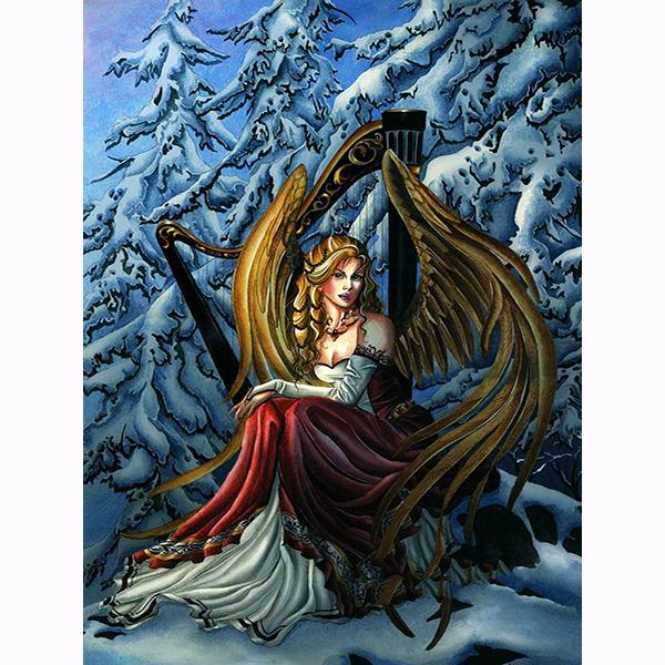 5D DIY Diamond Gothic Fantasy Art Butterfly Fairy Embroidery Diamond Painting Portrait Collection Abstract Diamond Painting