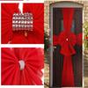Full Wrap Christmas Bow Tie Extra Large Door Decoration Accessories Front Door Bow