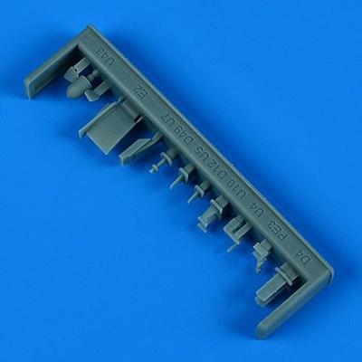 Quick Boost Skyhawk Exterior Upgrade Magic Пластиковые детали модели QIC49142 1/48 A-4M (для завода) (Самолет)
