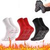 3 Pairs of Self-heating Tourmaline Acupressure Shaping Socks, Massage Hyperthermia Socks, Colors