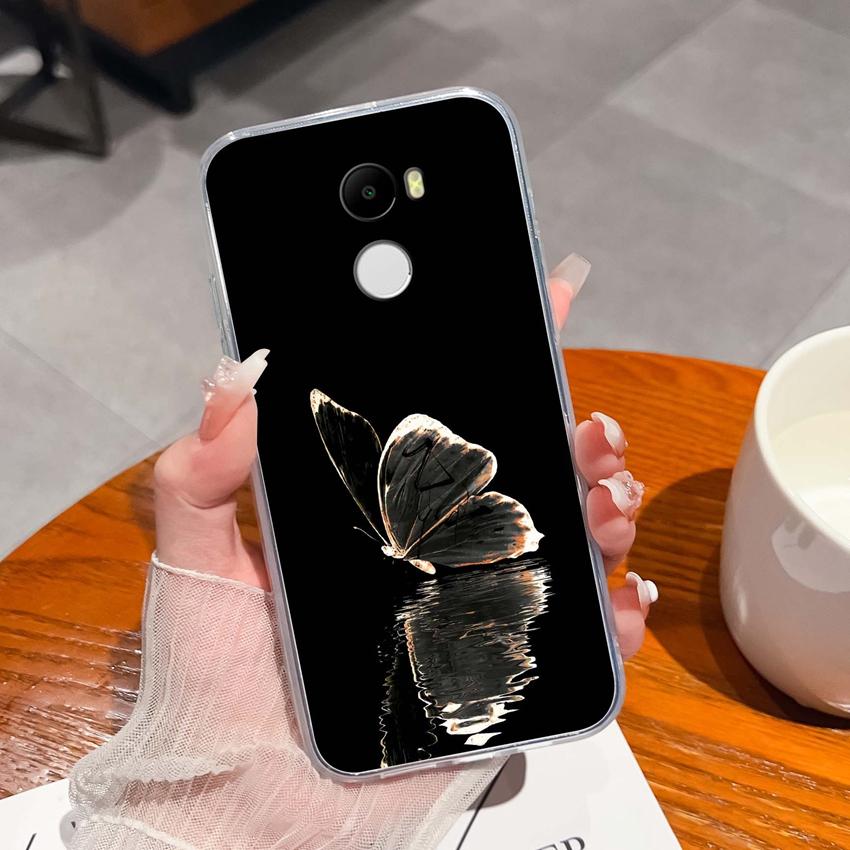 Чехол для Redmi 4 3 6 Pro 4A 4X 5A 5 Plus K90 Милый узор акулы и кошки Телефонные сумки Мягкий ультратонкий ТПУ силикон Противоскользящая оболочка для Redmi Прозрачная задняя крышка