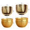1Pcs 4.5-7cm Pure Brass Cornucopia Wealth Attracting Baifu Jar Cup  Home Decoration Accessories