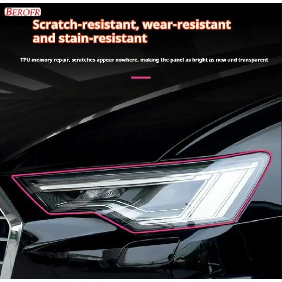 Для Chery Omoda C9 Jaecoo 2024 2025 Автомобильная Пленка на Фары Антицарапающая TPU Прозрачная Наклейка