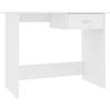 VidaXL White Desk 100 X 50 X 76 Cm Particleboard