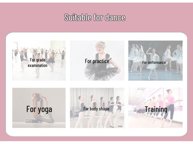 Зимние балетные туфли-лапки кошки с бархатной подкладкой для детей - Уютная танцевальная обувь