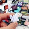 100 шт. Случайные Миниатюрные Классические Книги Мини Флип-книги Блокнот Мебель Декор Принадлежности