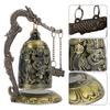 Bronze Dragon Lock Bell Hand Carved Carved Dragon Bell Vintage Dragon Bell  Home Decor