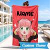 Custom Name Anya Sweet Fan family Beach Towel Microfiber Beach Towel, Lightweight and Quick-Dry, for Summer Travel, Swimming Pool Gift