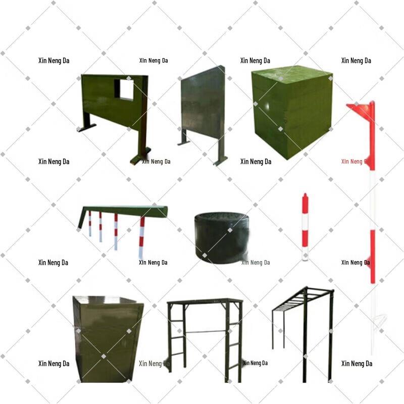 Xinnengda In-Ground 400m Obstacle Training Equipment Set