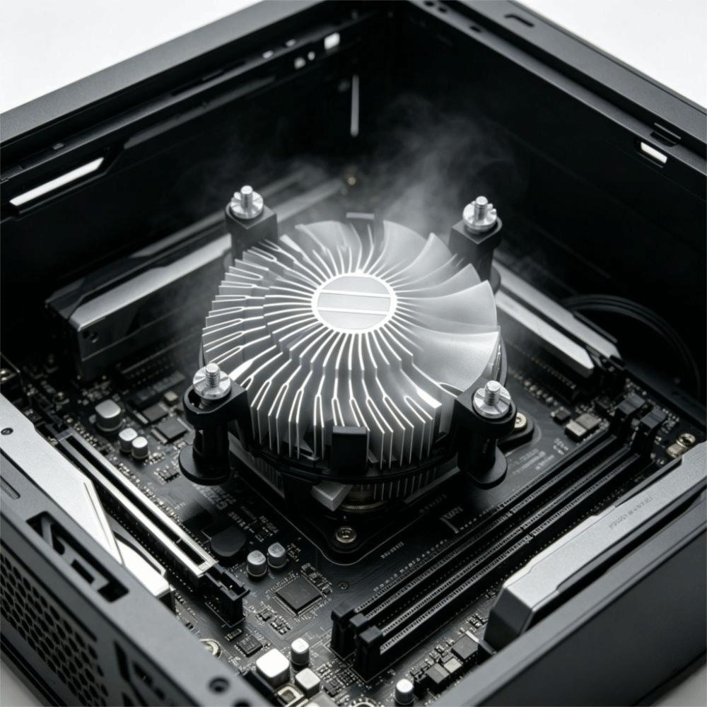 Aluminum CPU Cooler Heat Sink Fan for Intel Socket 1150/1155/1156 For Office PC Desktop PC