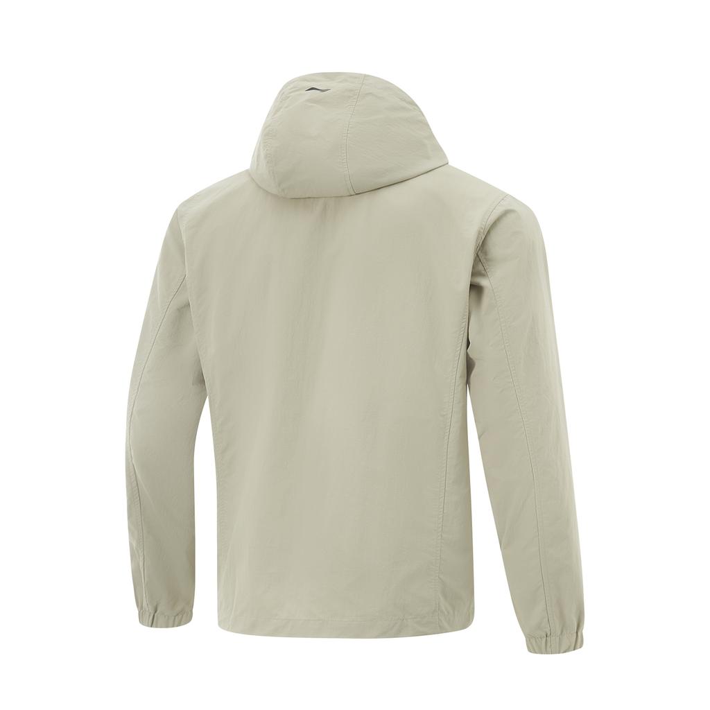 Li Ning Lettuce Edge Удобная ветрозащитная куртка Мужские куртки Лайм AFDV457-1