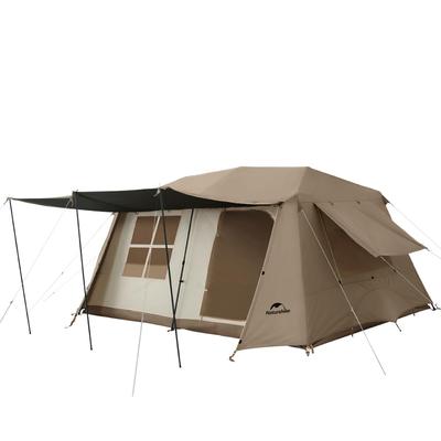 Naturehike Официальная палатка One Touch Village13 Ti из черного материала, улучшенная, большого размера для 2–6 человек, парковая палатка для кемпинга, легкая установка, защита от ультрафиолета