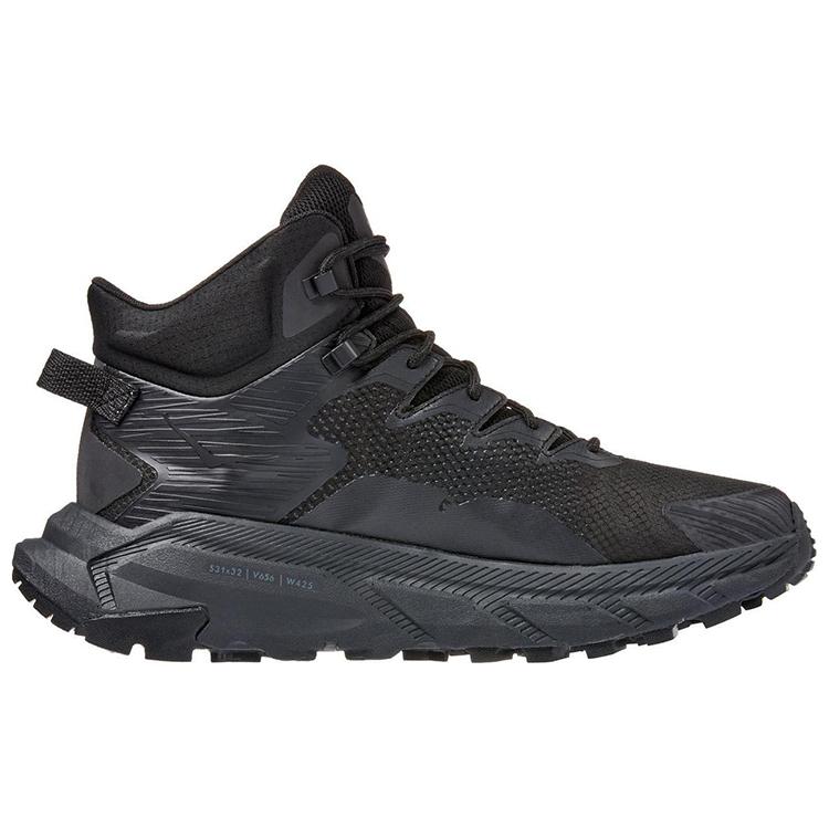 HOKA Trail Code GORE-TEX Black Raven Men Sneakers 1123165-BRVN