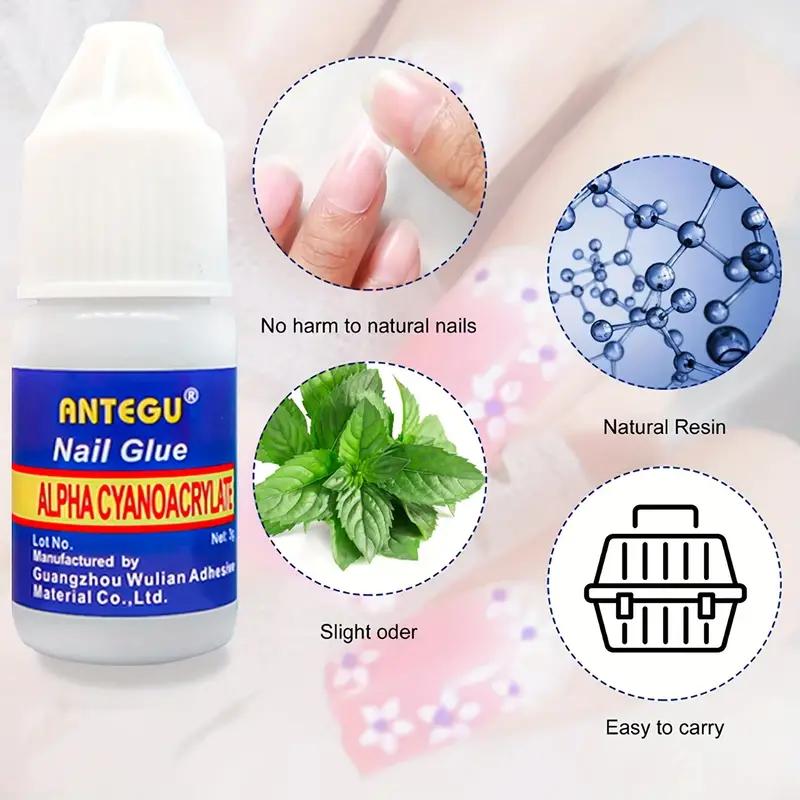 1 шт., гель для ногтей, сильный клей, быстросохнущий УФ-клей для накладных ногтей, съемный инструмент для дизайна ногтей по низкой цене