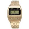 Casio Digital Watch, Vintage Series, Reproduction Design, A1100G-5, Unisex, Gold, Overseas Model [Parallel Import]