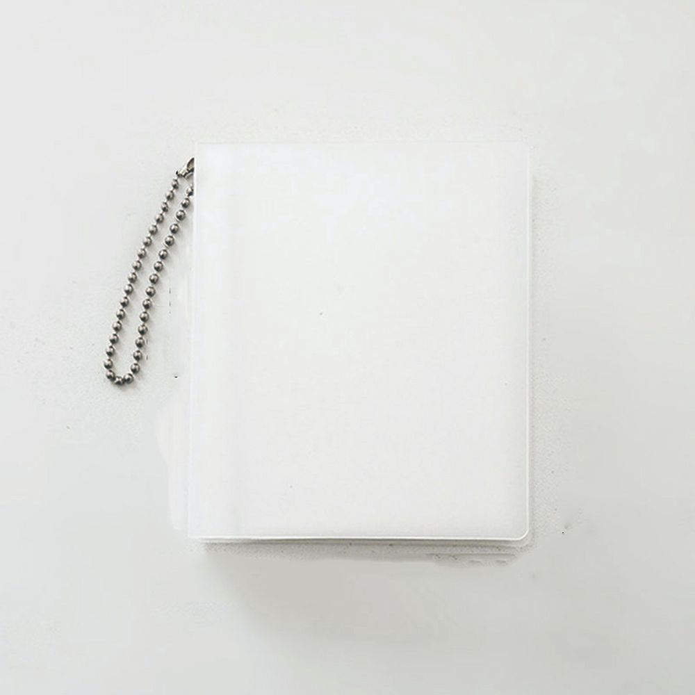 Photo Collection Card Holder Mini Photo Organizer Key Chain Album Key Ring Bag Pendant Photo Album